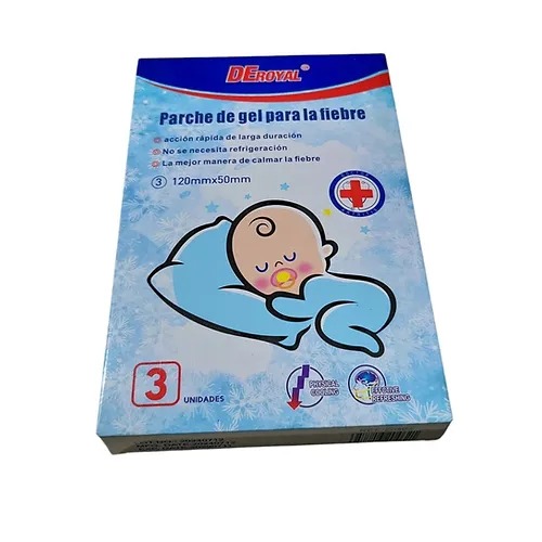 Parche para fiebre niño