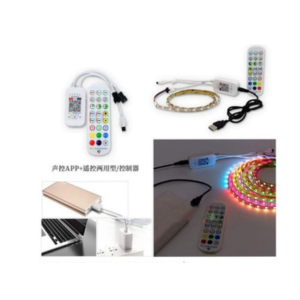 TIRA LED RGB CONTROL Y BLUETOOTH